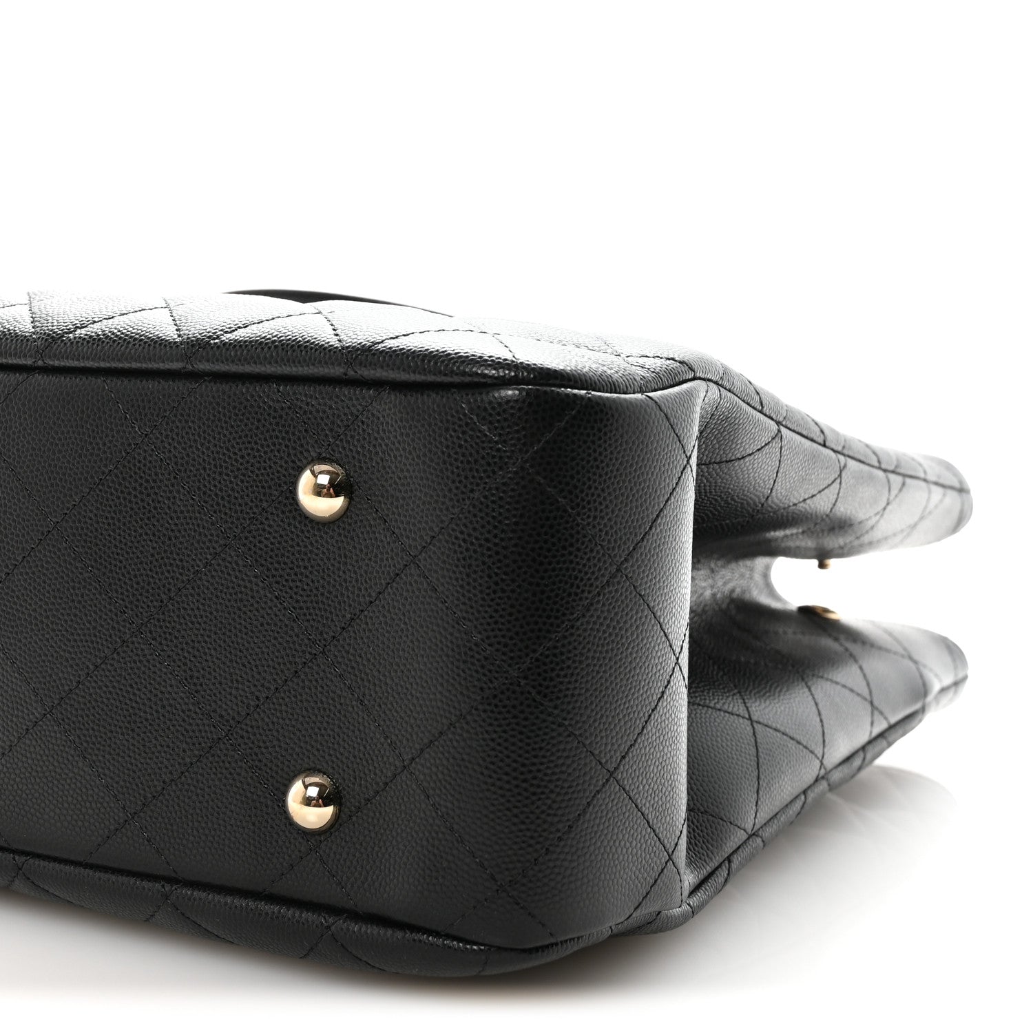 Chanel Caviar Quilted Large Shopping Tote Black 10 of 10