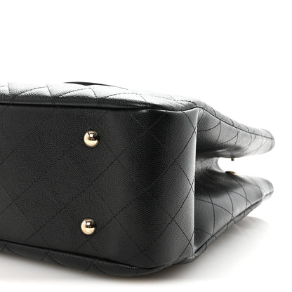 Chanel Caviar Quilted Large Shopping Tote Black 10 of 10