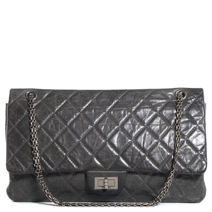 Chanel Aged Calfskin 2.55 Reissue 228 Flap Grey 1 of 8