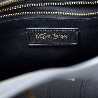Saint Laurent Sheepskin Small Cabas ChYc Grey 9 of 11