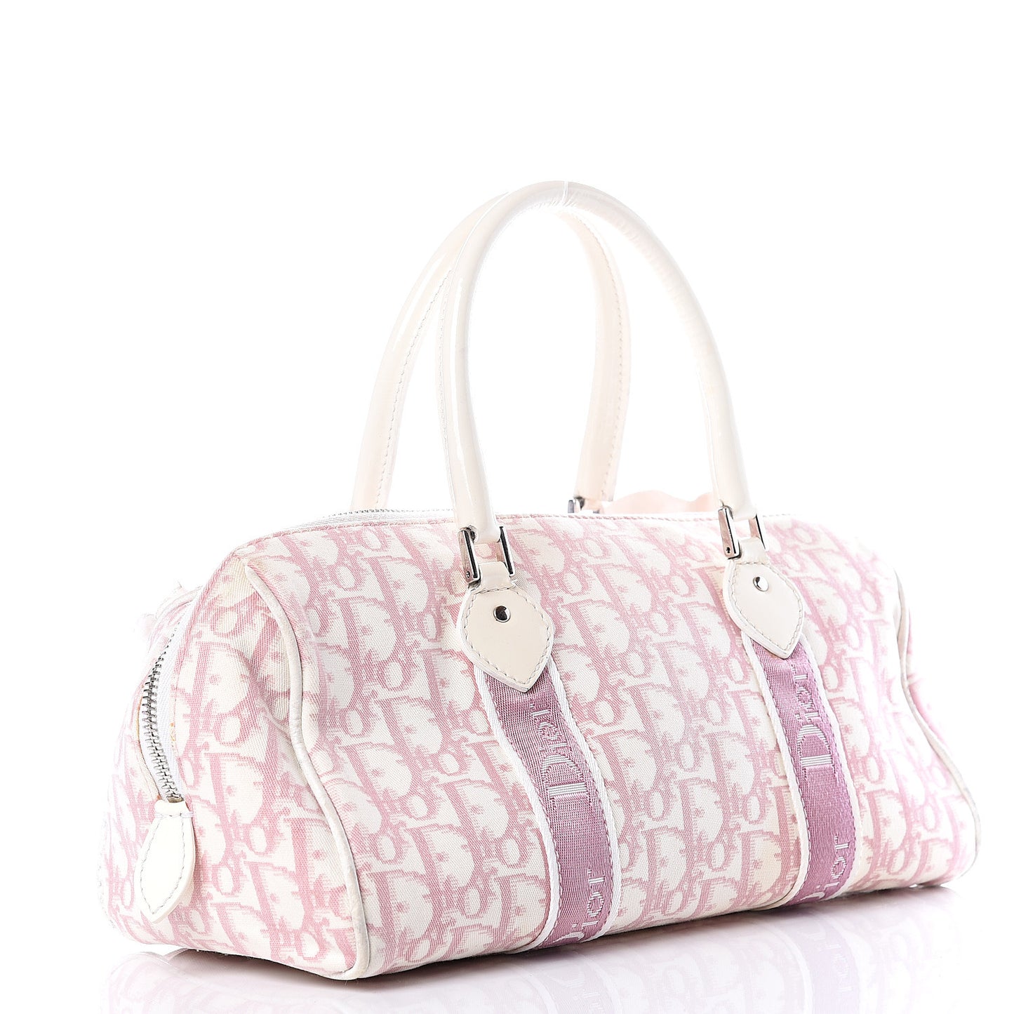 Monogram Girly Boston Pink