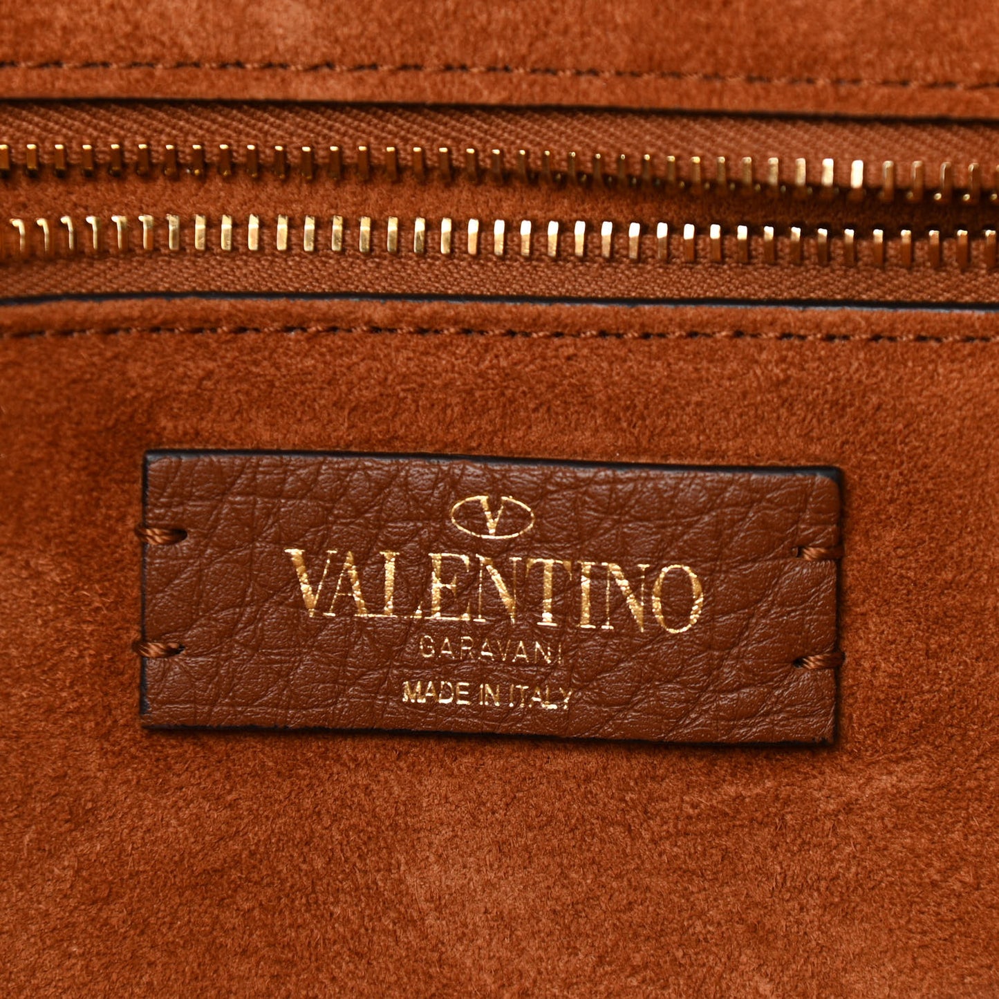 Grained Calfskin Large Roman Stud Tote Selleria