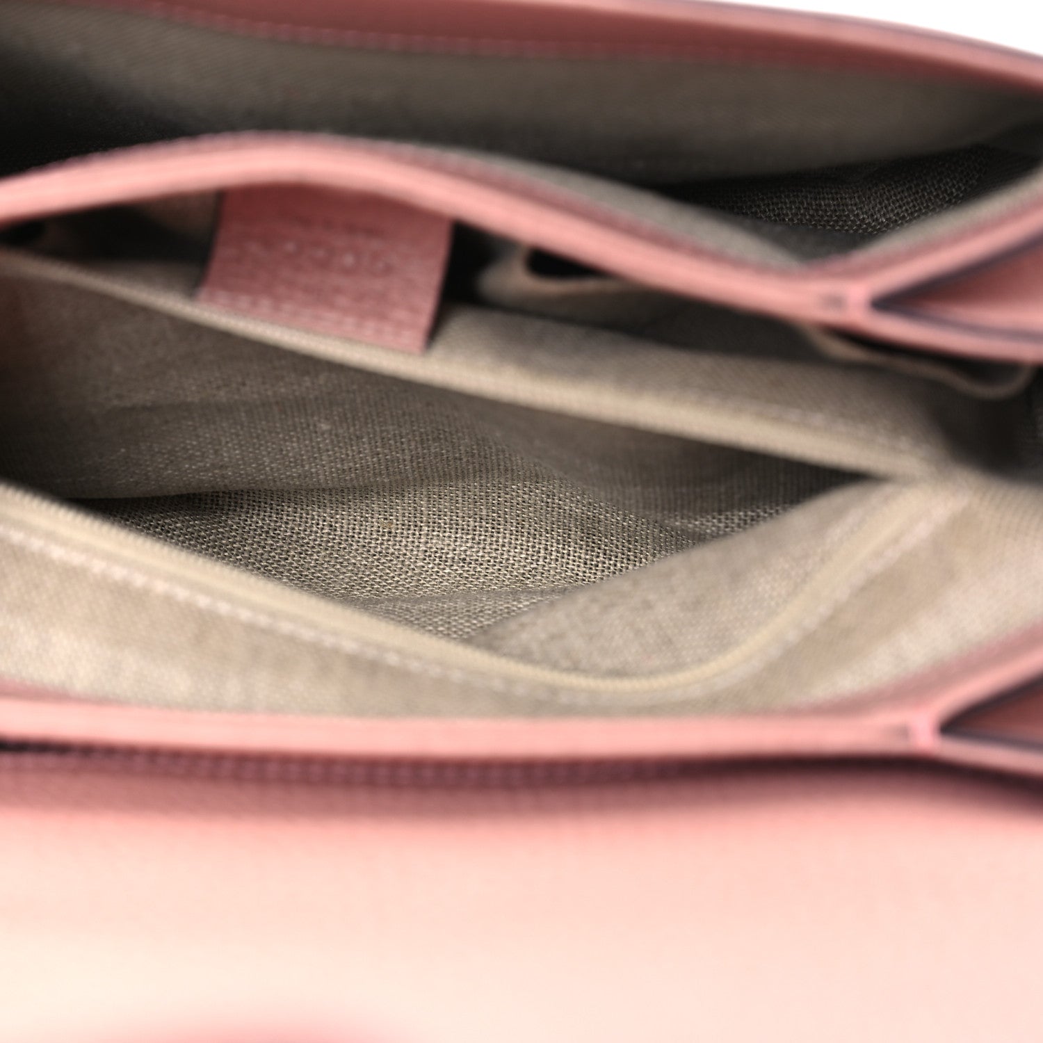 Gucci Dollar Calfskin Interlocking G Top Handle Shoulder Bag Soft Pink 7 of 16