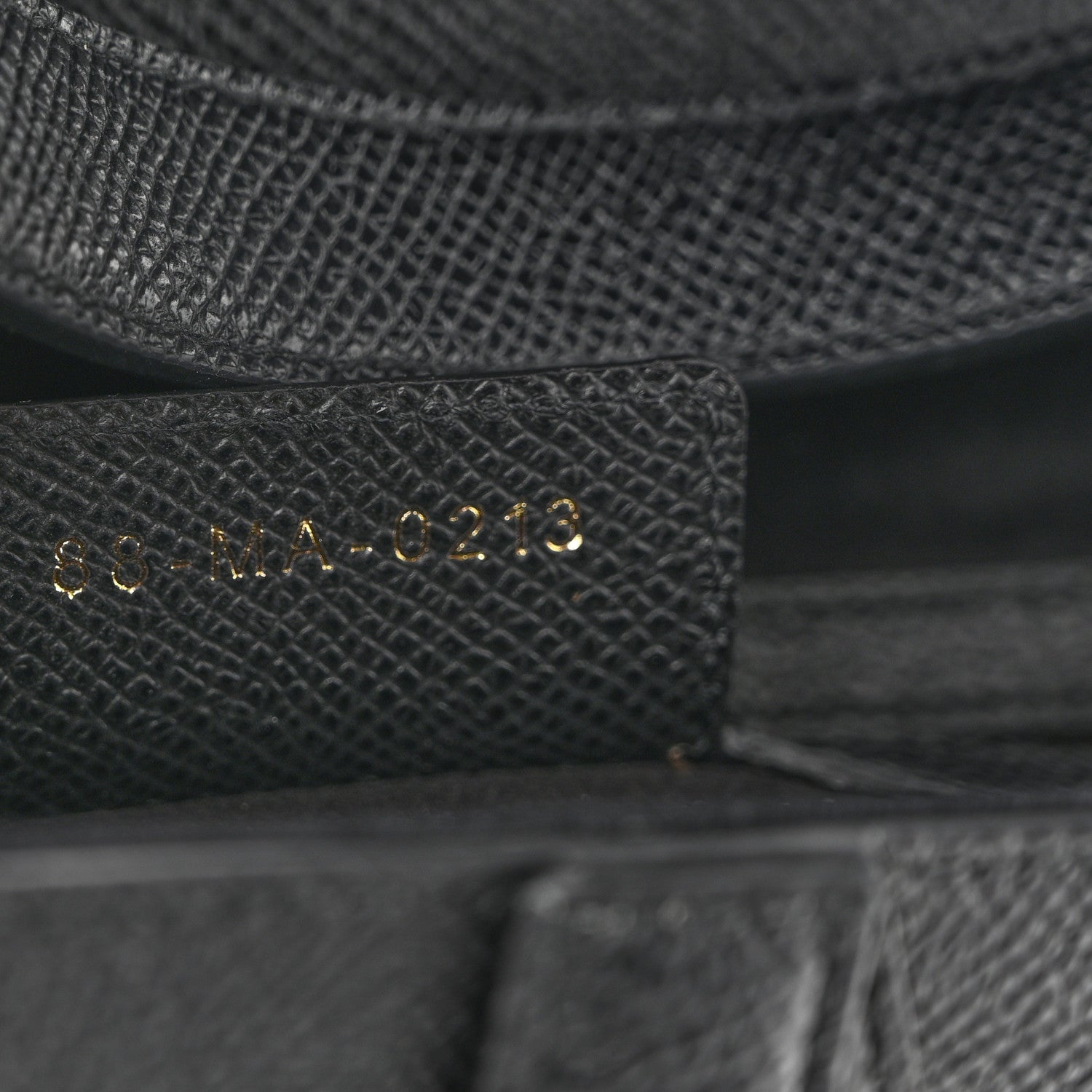 Christian Dior Grained Calfskin Saddle Bag With Strap Black 7 of 10