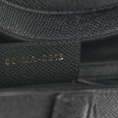 Christian Dior Grained Calfskin Saddle Bag With Strap Black 7 of 10