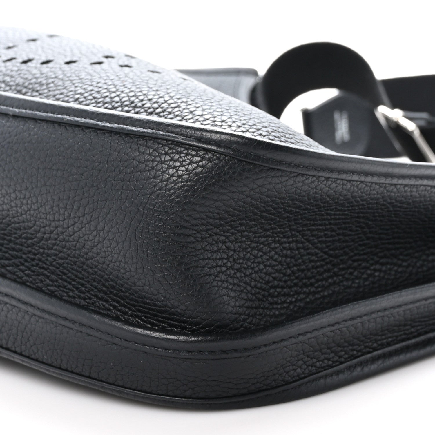 Hermes Taurillon Clemence Evelyne III GM Black 10 of 11