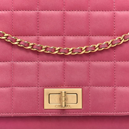 Chanel Lambskin Chocolate Bar Accordion Reissue Flap Pink 8 of 10