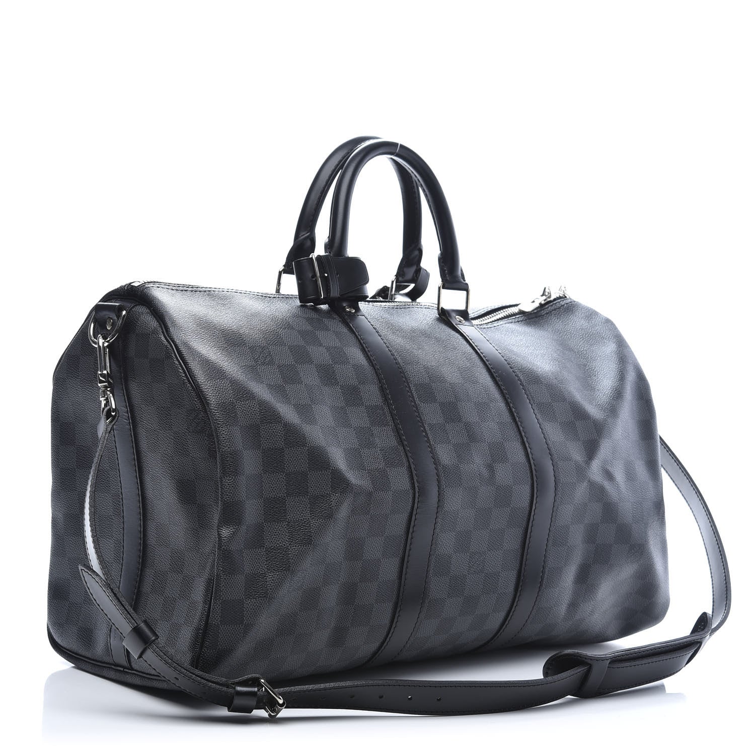 Louis Vuitton Damier Graphite Keepall Bandouliere 45 2 of 12