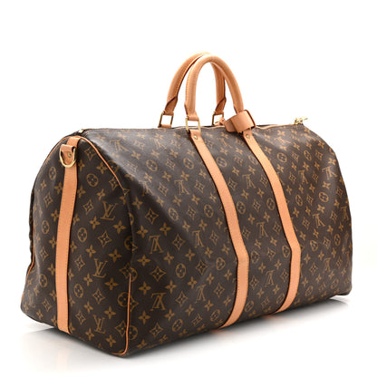 Louis Vuitton Monogram Keepall Bandouliere 55 2 of 9