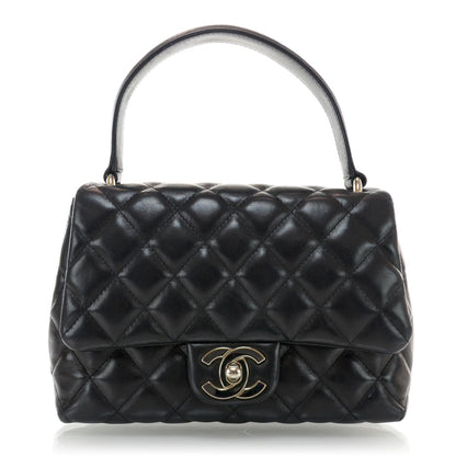 Chanel Lambskin Small Kelly Flap Bag Black 1 of 10