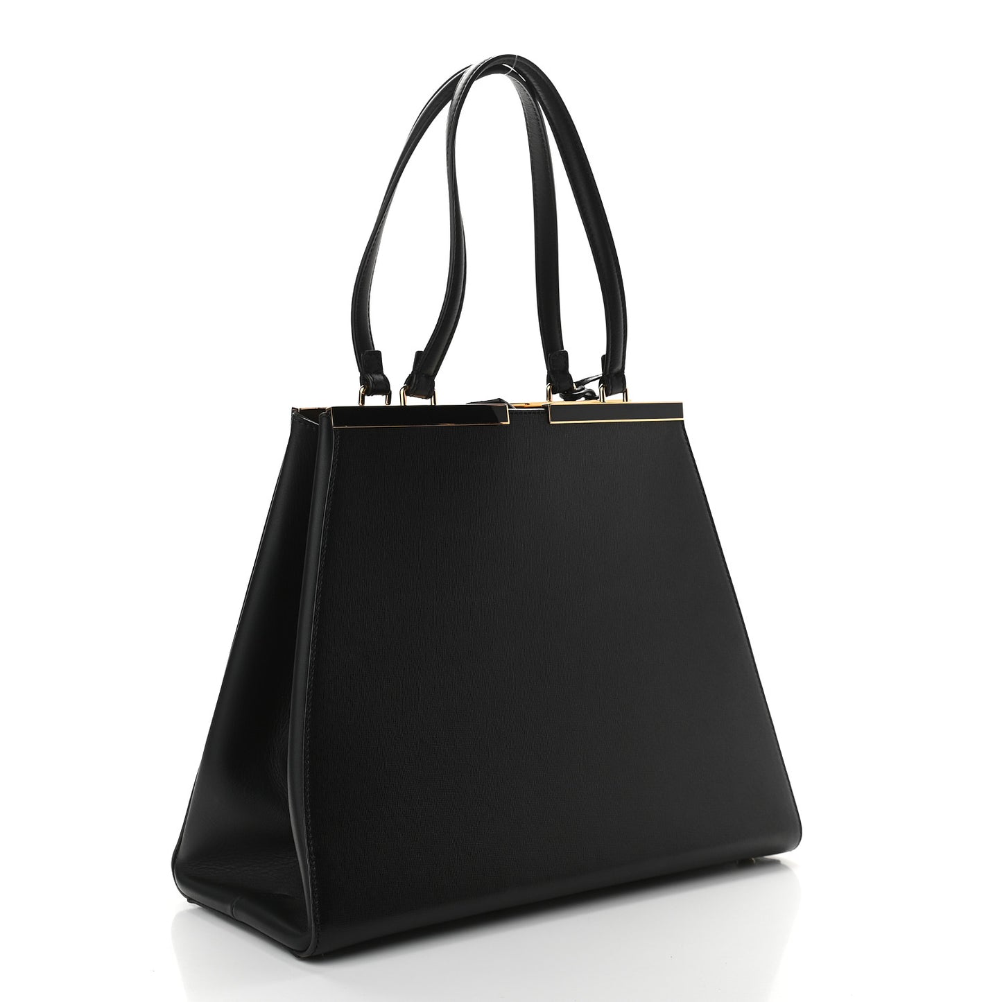Vitello Elite Large 3Jours Tote Black