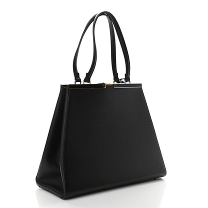 Fendi Vitello Elite Large 3Jours Tote Black 2 of 8