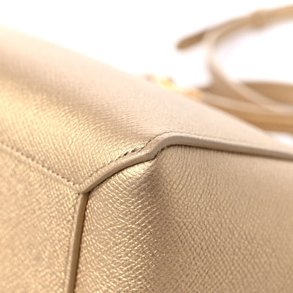 Celine Laminated Calfskin Nano Belt Bag Gold 10 of 10