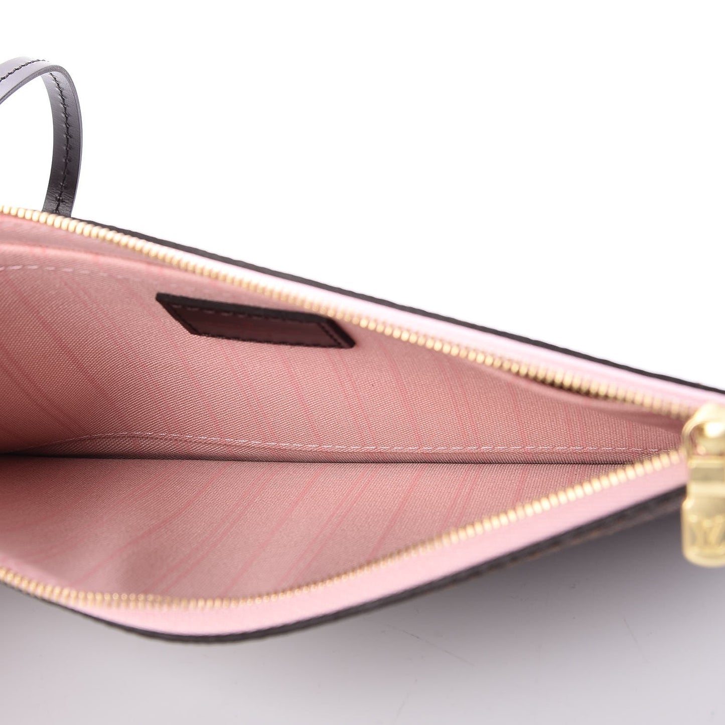 Damier Ebene Neverfull MM GM Pochette Rose Ballerine