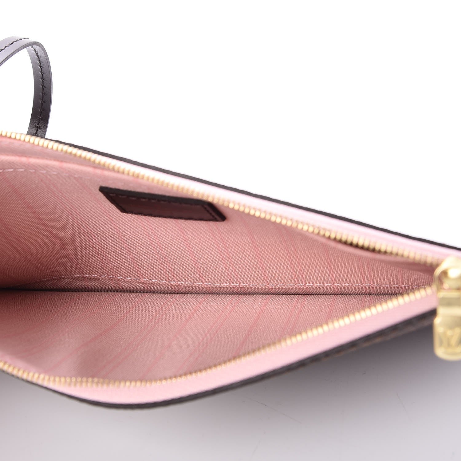 Louis Vuitton Damier Ebene Neverfull MM GM Pochette Rose Ballerine 5 of 8