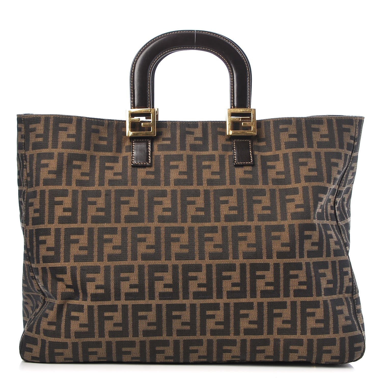Fendi Zucca Tote Tobacco 1 of 8