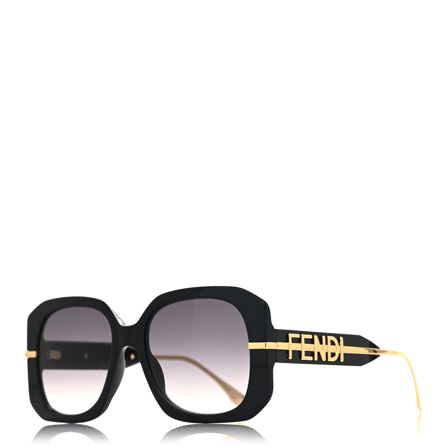 Fendi Acetate Fendigraphy Sunglasses FE40065I Black 1 of 7