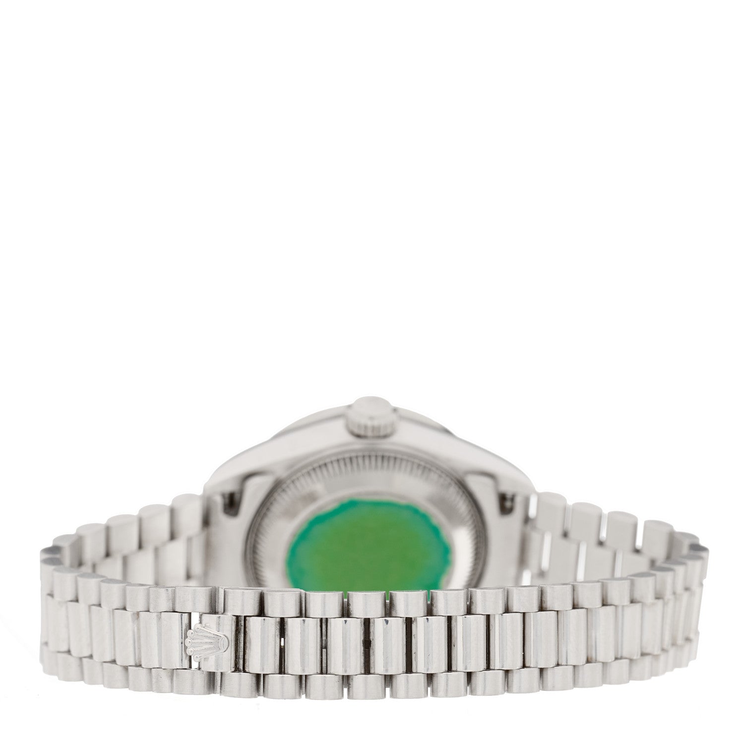 Rolex Platinum Diamond 26mm Datejust Watch Silver 69136 3 of 4