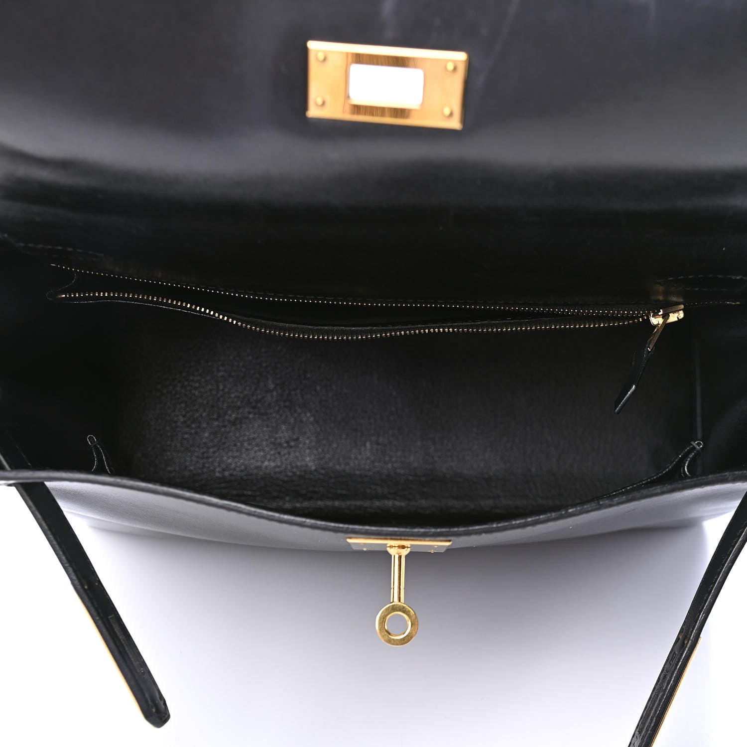Hermes Box Kelly Retourne 28 Black 4 of 13
