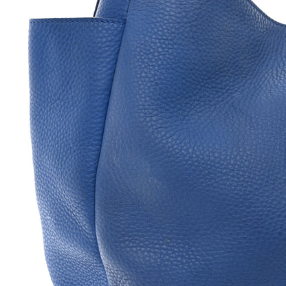 Prada Vitello Daino Side Pocket Hobo Azzurro 15 of 17