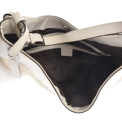 Gucci Monogram Half Moon Hobo White 5 of 16