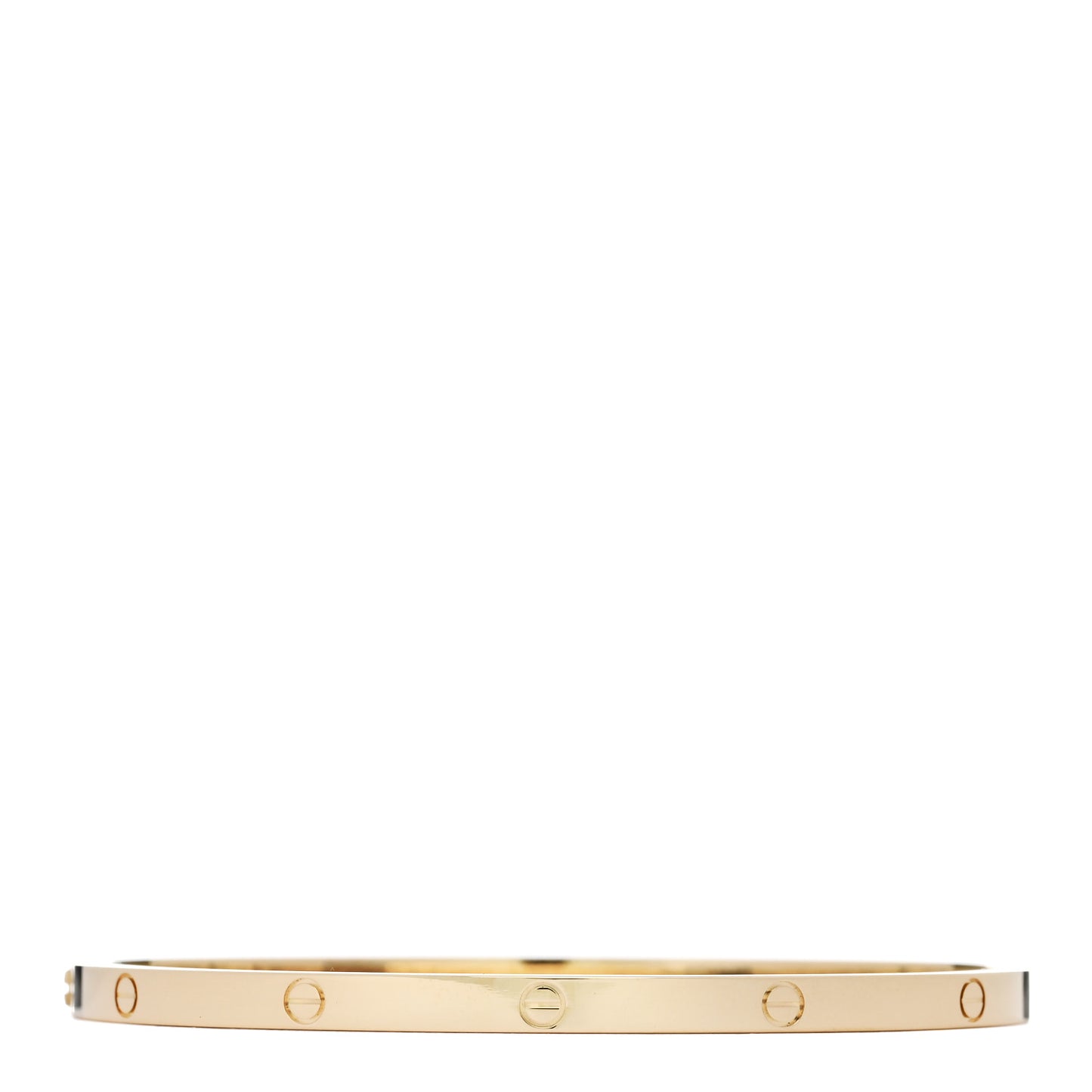 18K Yellow Gold Small LOVE Bracelet 18