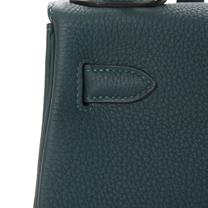 Hermes Togo Kelly Retourne 28 Malachite 14 of 39