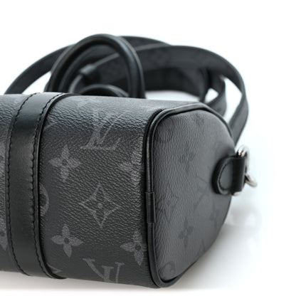 Louis Vuitton Reverse Monogram Eclipse Keepall XS Black 9 of 10