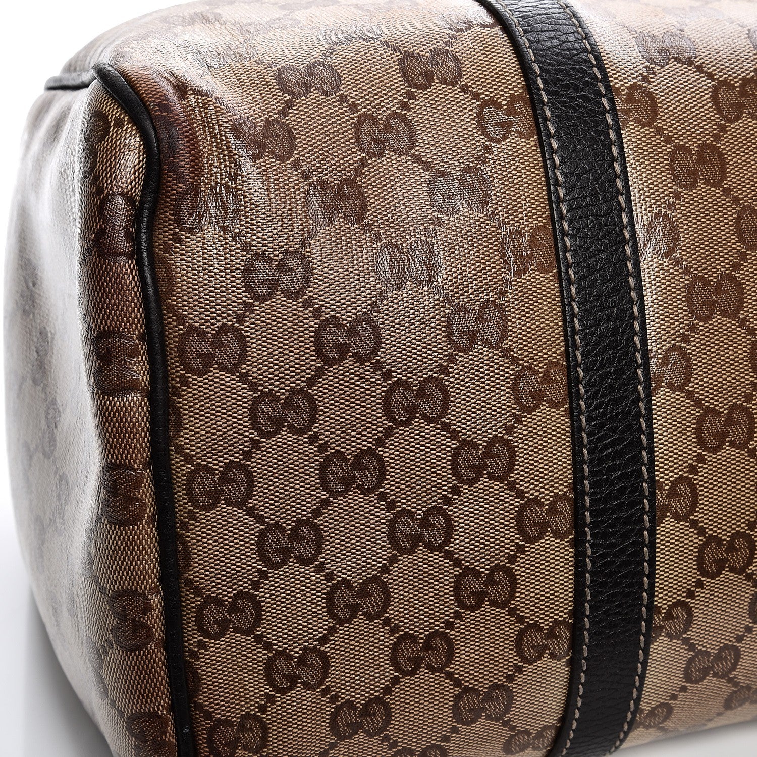 Gucci Crystal Monogram Medium Joy Boston Dark Brown 19 of 24