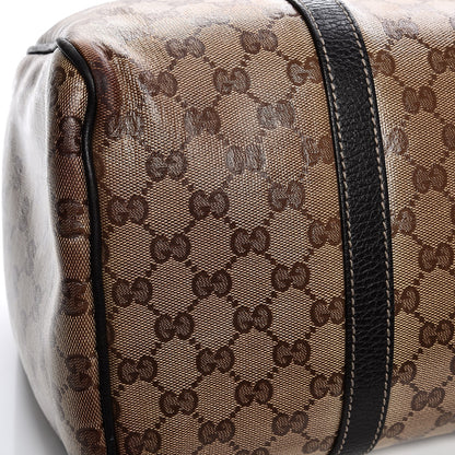 Gucci Crystal Monogram Medium Joy Boston Dark Brown 19 of 24