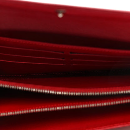 Louis Vuitton Epi Sarah Wallet Castillan Red 5 of 6