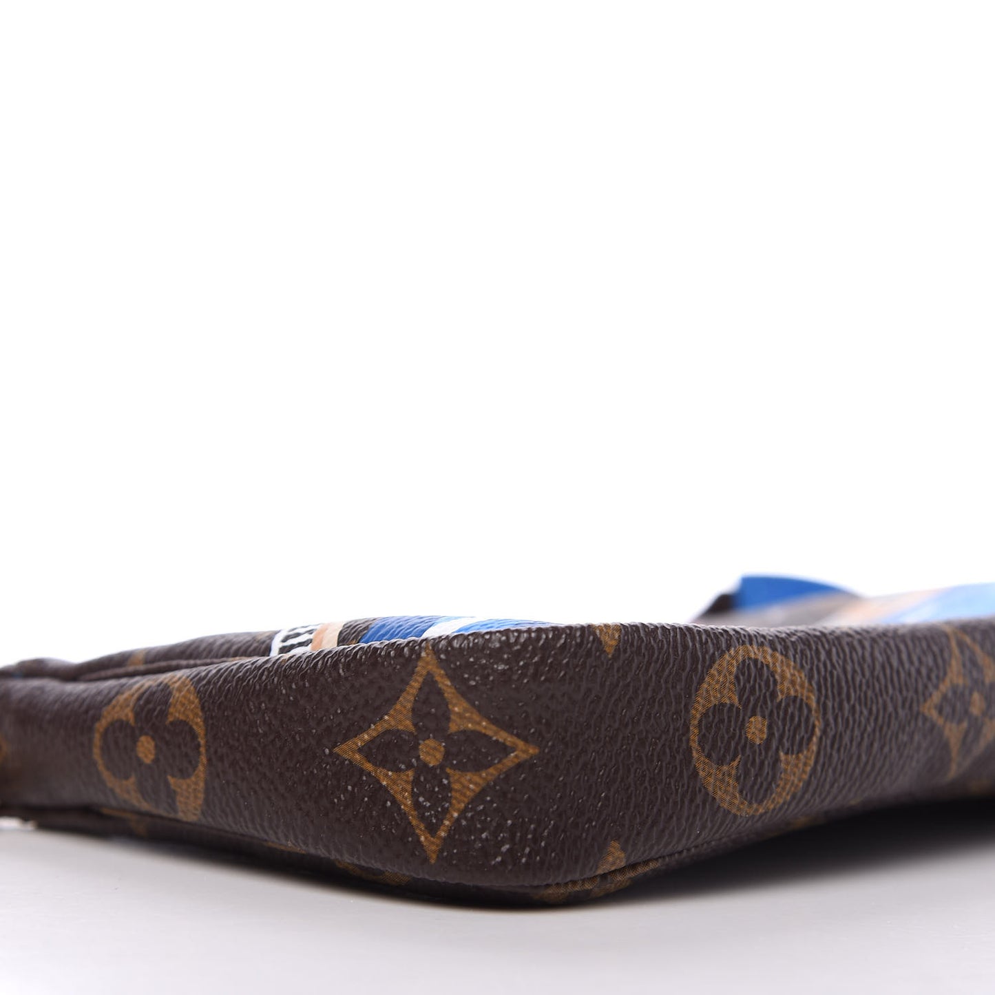 Monogram 2019 Christmas Animation Mini Venice Pochette Accessories Blue