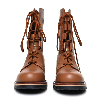 Christian Dior Calfskin Dior Quest 35mm Hiking Boots 36.5 Golden Saddle 2 of 14