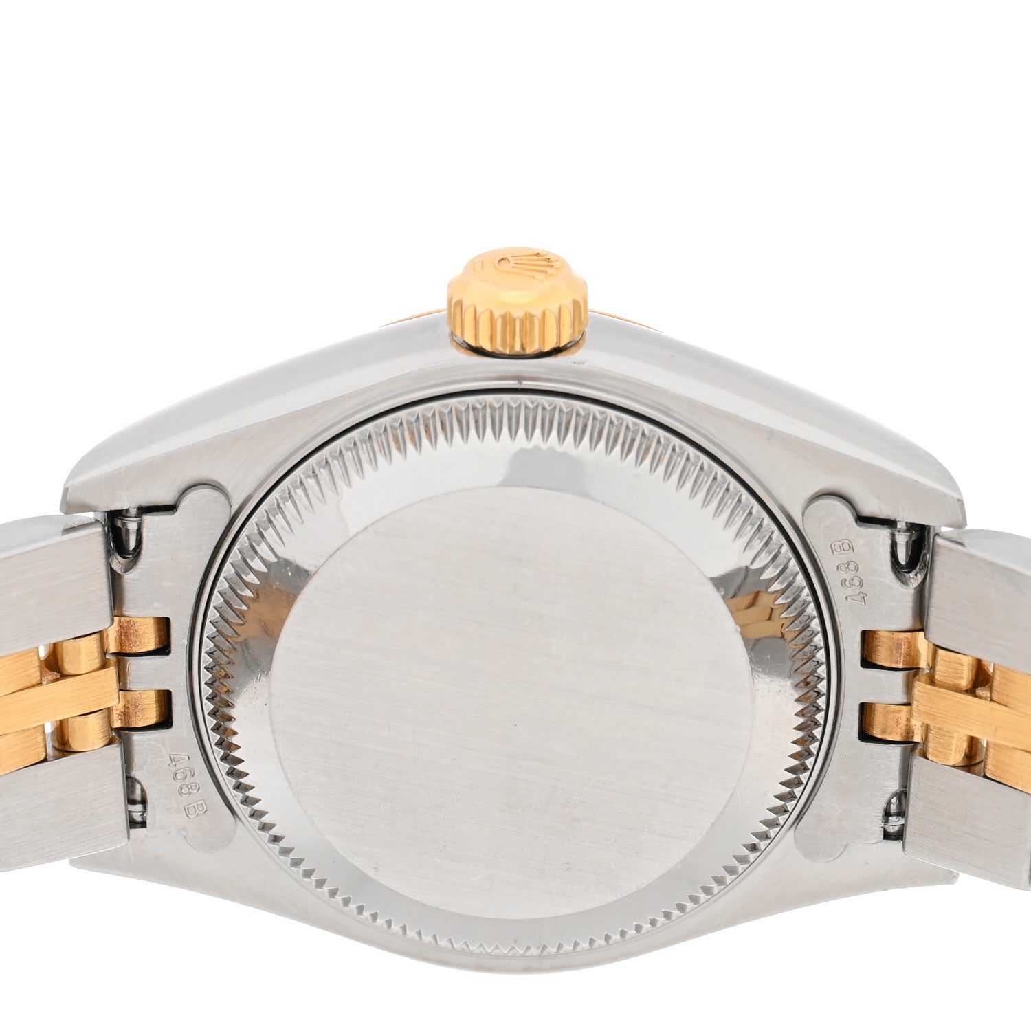 Rolex Stainless Steel 18K Yellow Gold Diamond 26mm Oyster Perpetual Datejust Watch Champagne Jubilee 79173 4 of 4