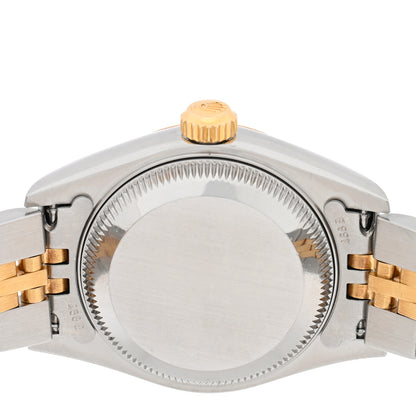 Rolex Stainless Steel 18K Yellow Gold Diamond 26mm Oyster Perpetual Datejust Watch Champagne Jubilee 79173 4 of 4