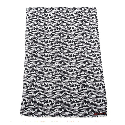 Louis Vuitton Cotton Silk Monogram Camouflage Stole Black 1 of 4