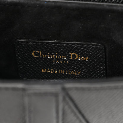 Christian Dior Grained Calfskin Mini Saddle Bag Black 5 of 8