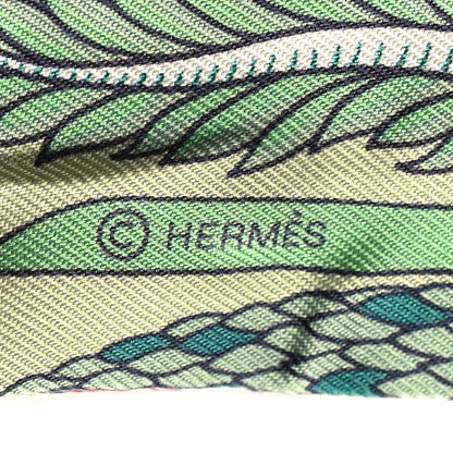 Hermes Silk Exposition Universelle Twilly Rose Vif Menthol 3 of 4