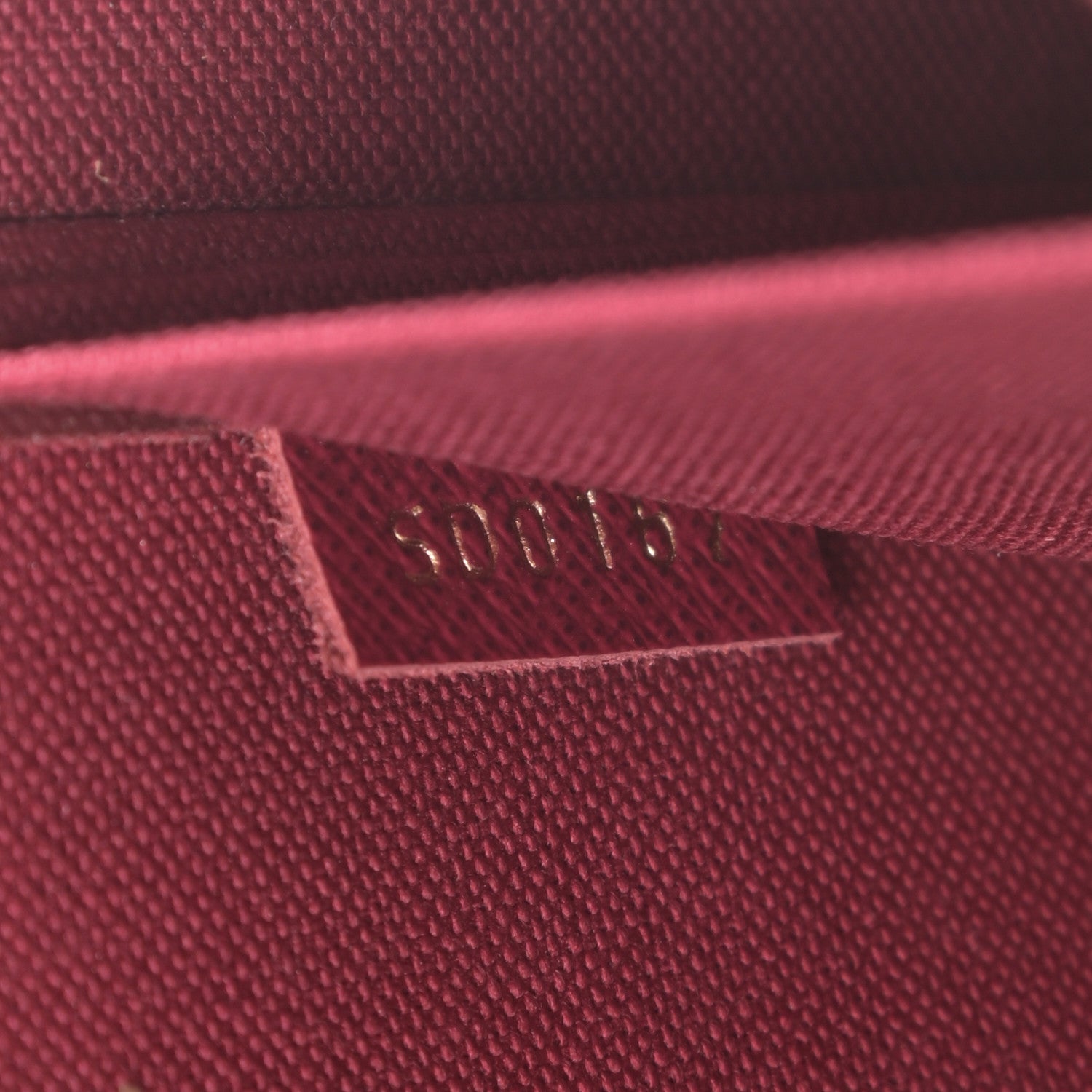 Louis Vuitton Monogram Pochette Felicie Chain Wallet Fuchsia 10 of 18