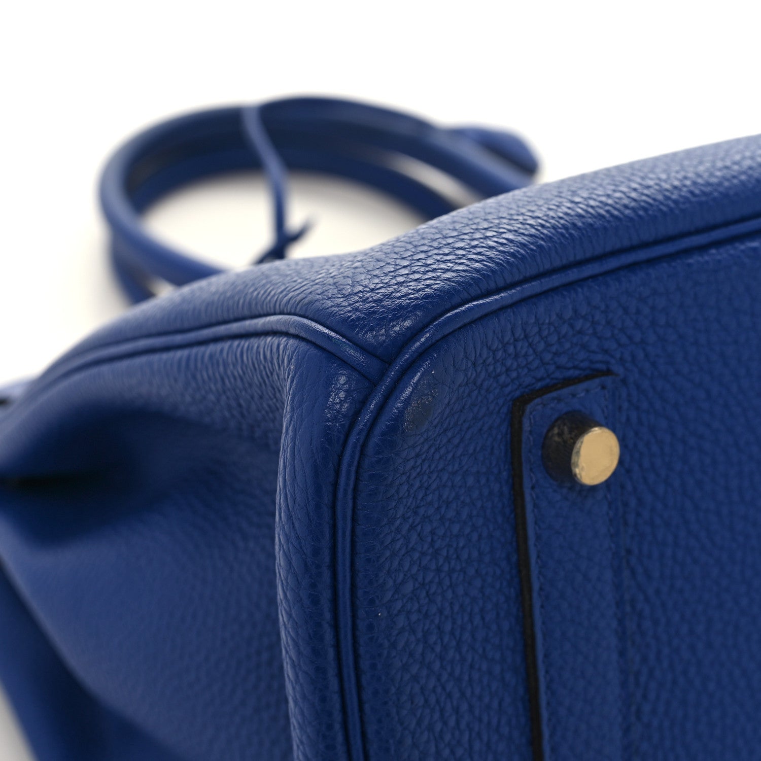 Hermes Togo BIRKIN 35 Bleu Electrique 9 of 13