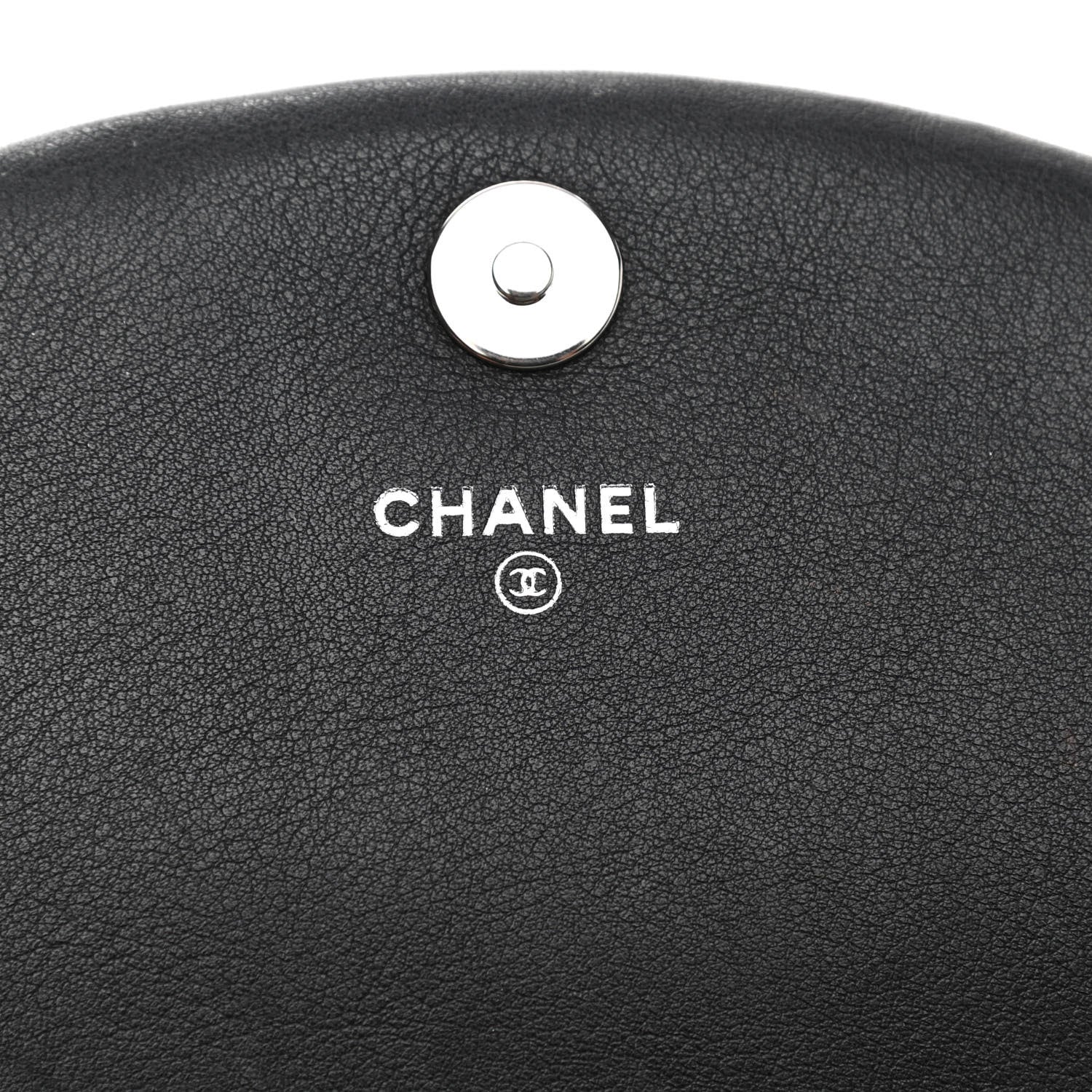 Chanel Caviar Half Moon Wallet On Chain WOC Black 4 of 10