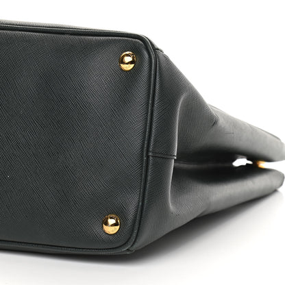 Prada Saffiano Large Galleria Double Zip Tote Smeraldo 9 of 12