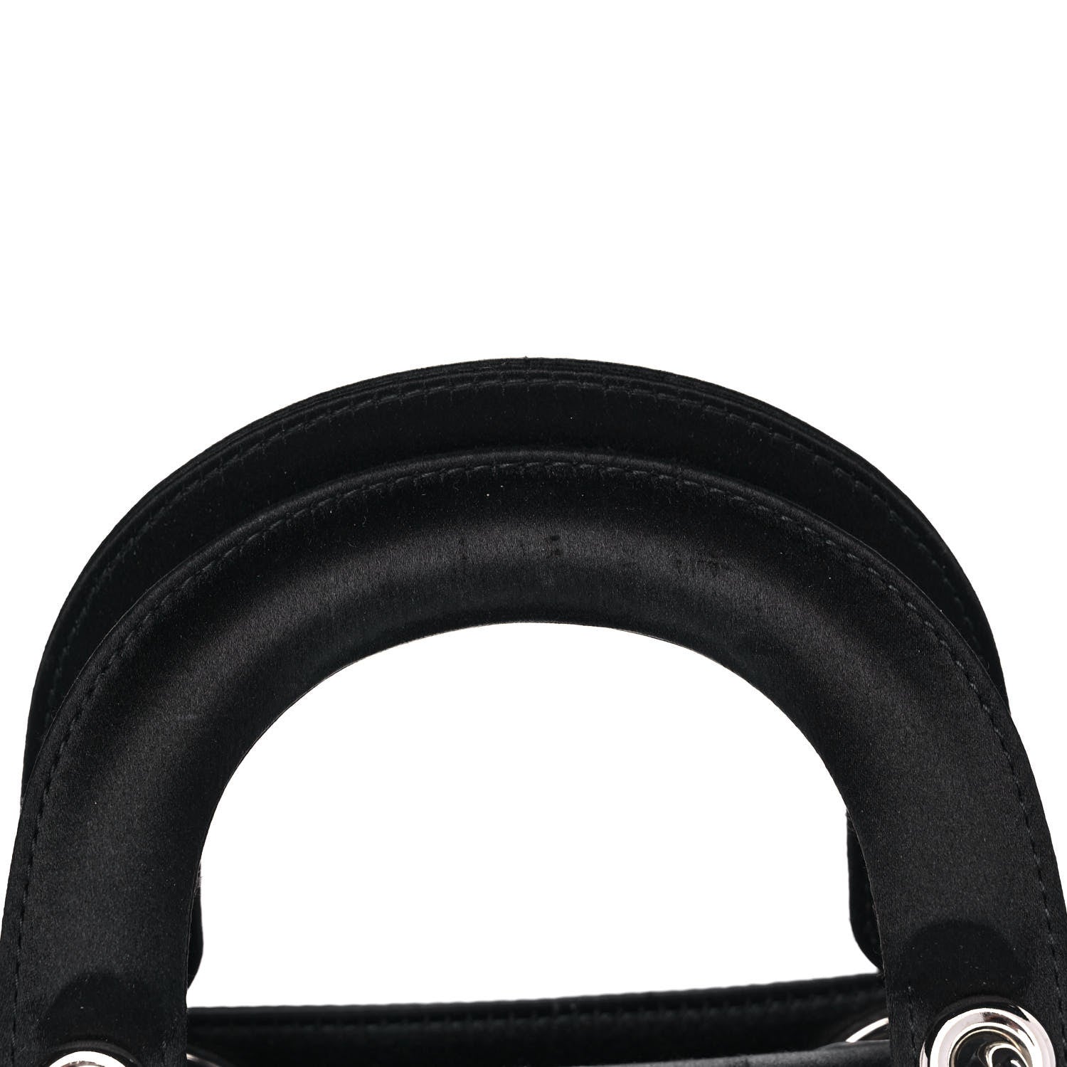 Christian Dior Satin Crystal Cannage Mini Lady Dior Black 11 of 12