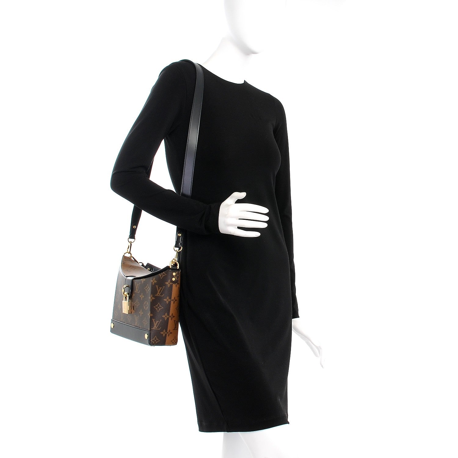 Louis Vuitton Reverse Monogram Bento Box EW 2 of 8