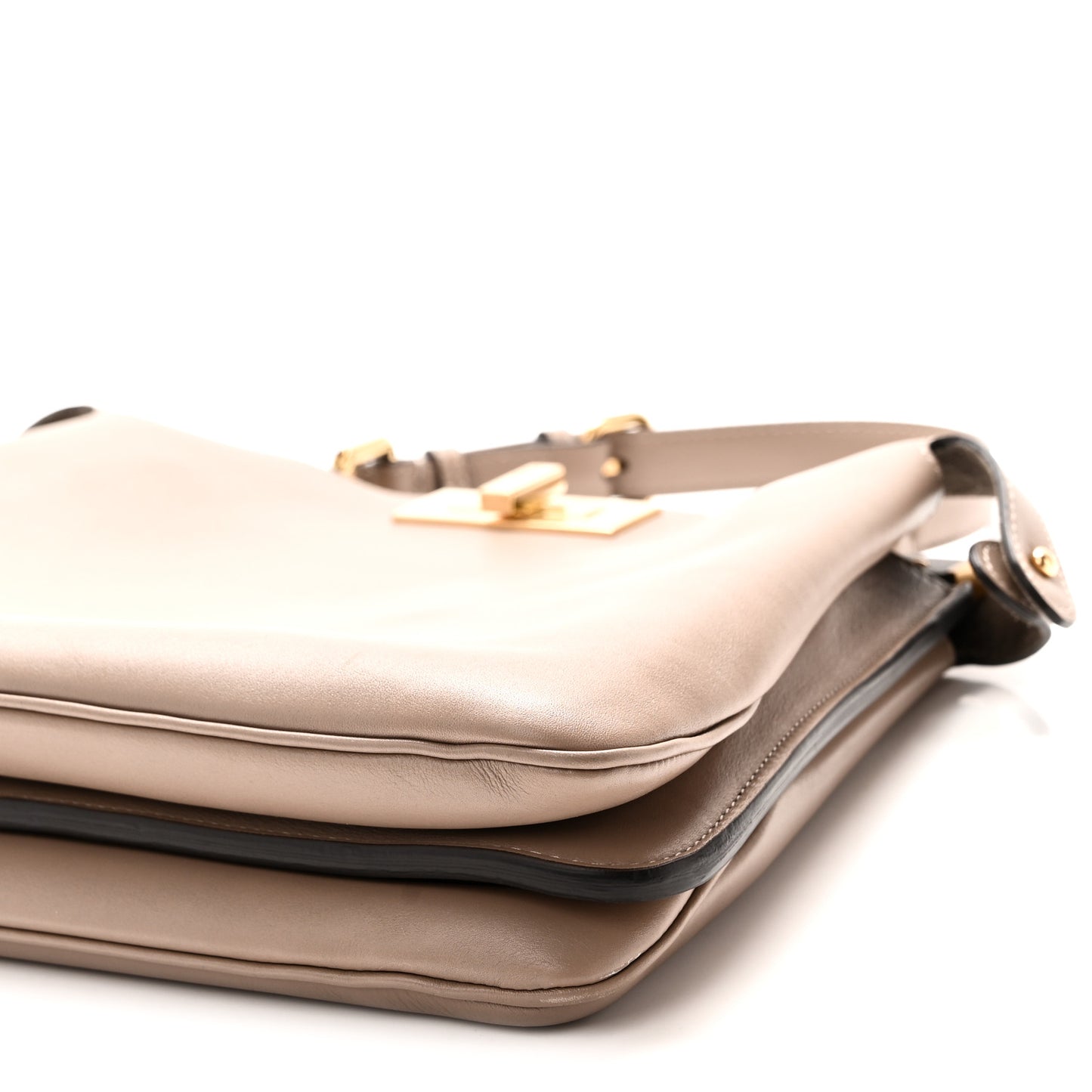Vitello Medium Soft Peekaboo  Tortora