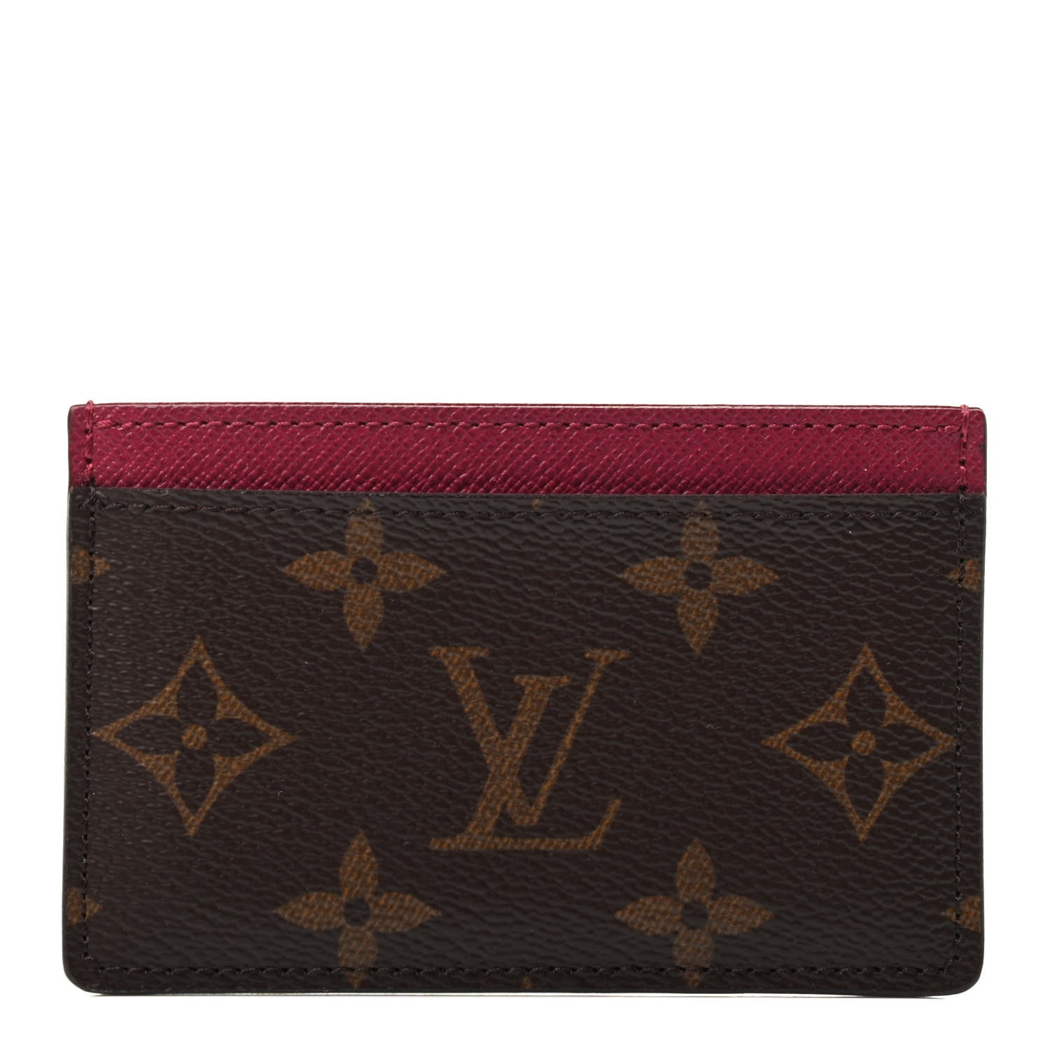 Louis Vuitton Monogram Card Holder Fuchsia 1 of 3