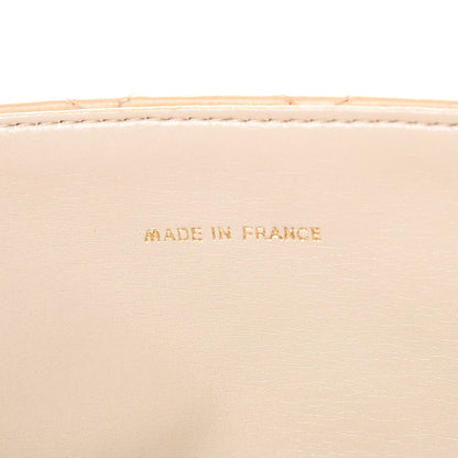 Chanel Lambskin Stitched Small Single Flap Beige 7 of 9