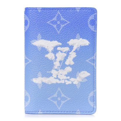 Louis Vuitton Monogram Clouds Pocket Organizer Blue 1 of 7