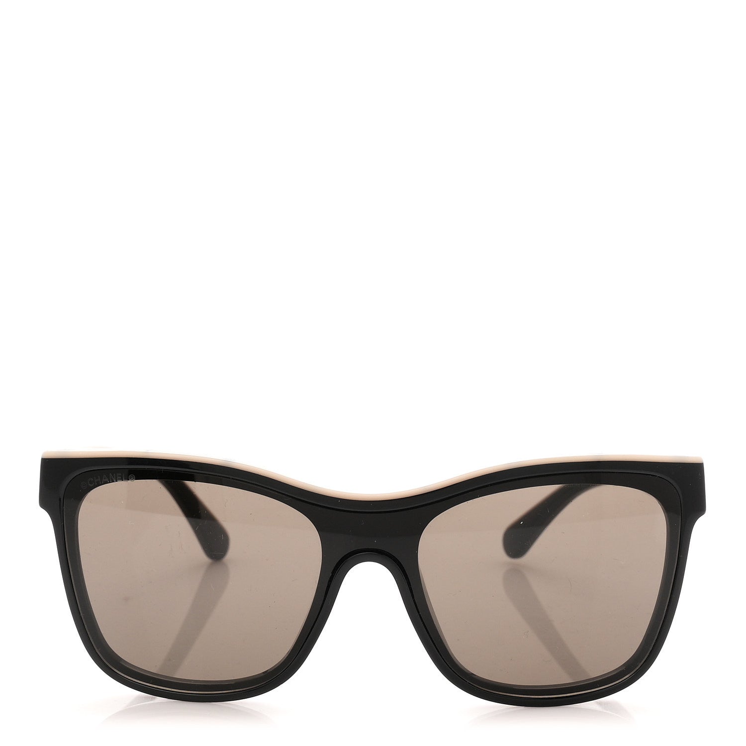 CHANEL 5418-A サングラス Chanel Acetate Logo Shield Sunglasses 5418-A Black 1892680