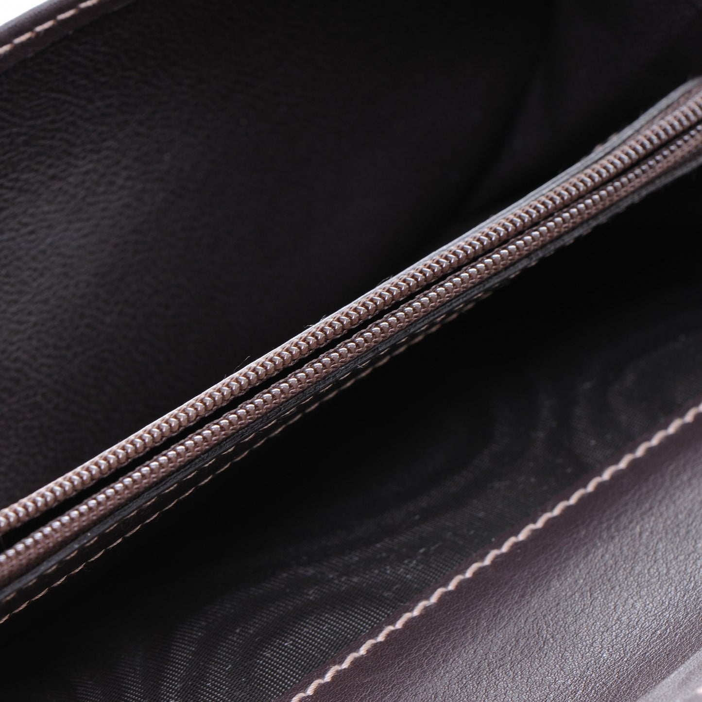 Crystal Monogram Hysteria Continental Wallet Brown